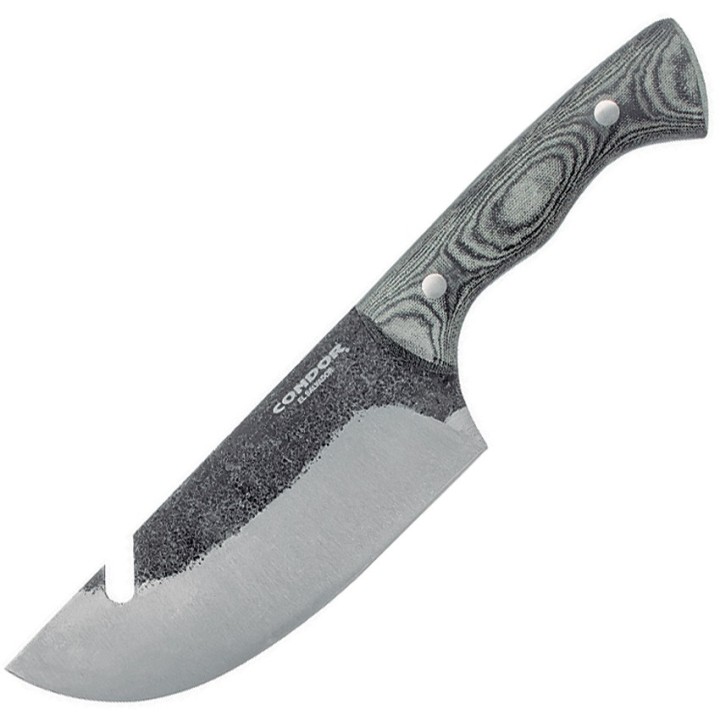 Couteau Bushcraft Condor Bush Slicer Chef's Lame Acier Carbone 1095 Etui Kydex El Salvador CTK500565 - Livraison Gratuite