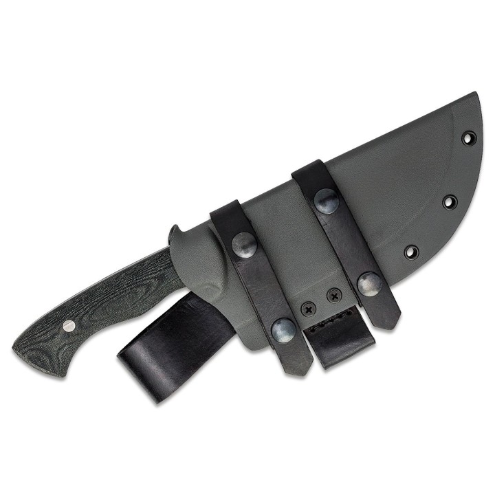 Couteau Bushcraft Condor Bush Slicer Chef's Lame Acier Carbone 1095 Etui Kydex El Salvador CTK500565 - Livraison Gratuite