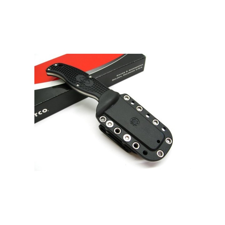 Couteau Spyderco Enuff Lame Acier VG-10 Manche FRN Made In Japan SCFB31PBK - Livraison Gratuite