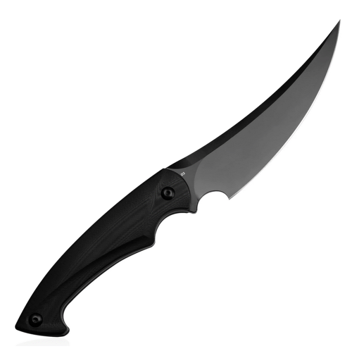 Couteau Tactical Kubey Persian Lame Acier D2 Black Manche G10 Etui Kydex KUB231B - Livraison Gratuite