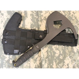 Hache Ontario SP-16 SPAX Lame Acier Carbone 1095 Manche Kraton Etui Nylon Made In USA ON8687 - Livraison Gratuite