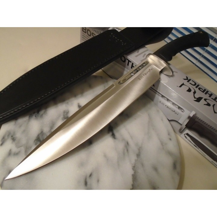 Couteau United Cutlery Honshu Boshin Toothpick Lame Acier 7Cr13 Manche TPR Etui Cuir UC3394 - Livraison Gratuite