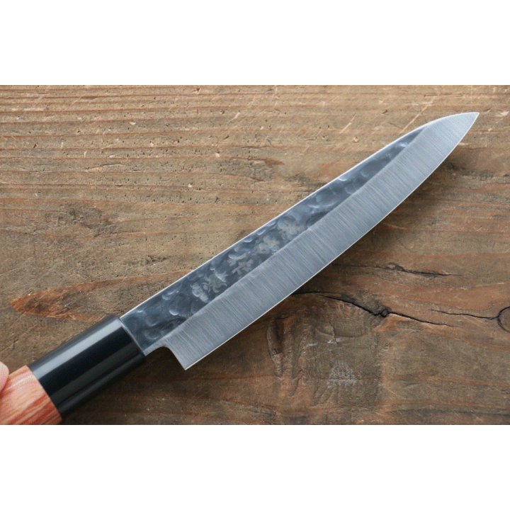 Couteau de Cuisine Kanetsune Petty Knife 120mm Lame DSR-1K6 Manche Bois Japan KC954 - Livraison Gratuite