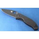 Couteau Spyderco Tenacious Black Acier 8Cr13MoV Manche Black G-10 SC122GBBKP - Livraison Gratuite