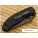 Couteau Spyderco Tenacious Black Acier 8Cr13MoV Manche Black G-10 SC122GBBKPS - Livraison Gratuite