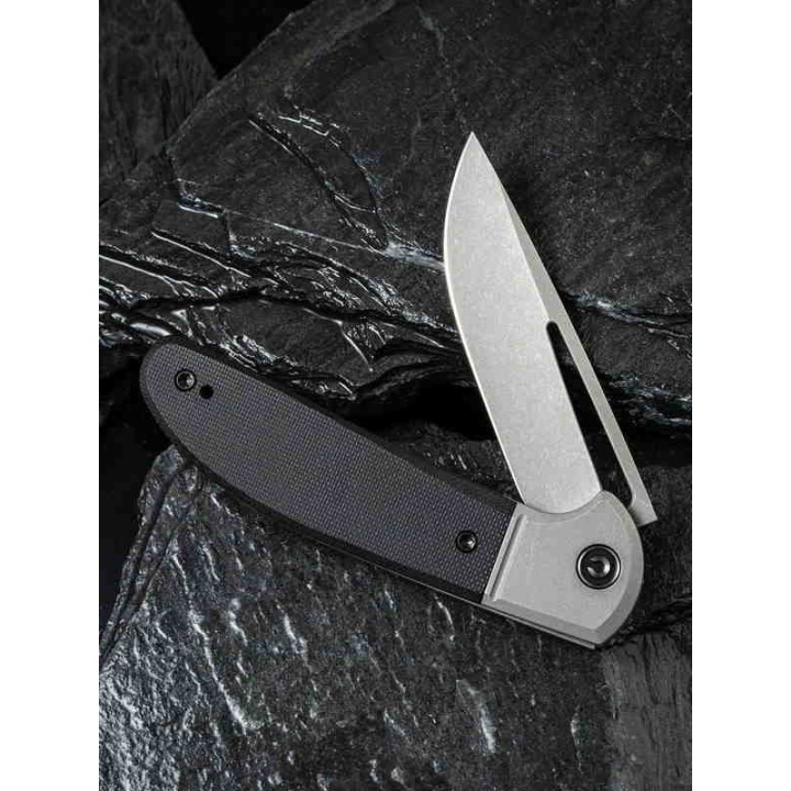 Couteau CIVIVI Trailblazer Black Lame Acier 14C28N Manche G-10 Slip Joint CIVC2018C - Livraison Gratuite
