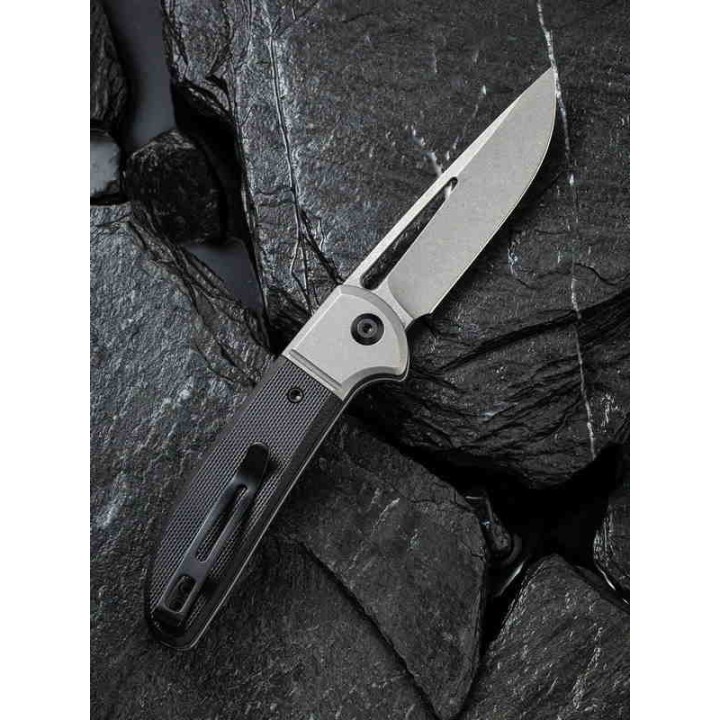 Couteau CIVIVI Trailblazer Black Lame Acier 14C28N Manche G-10 Slip Joint CIVC2018C - Livraison Gratuite