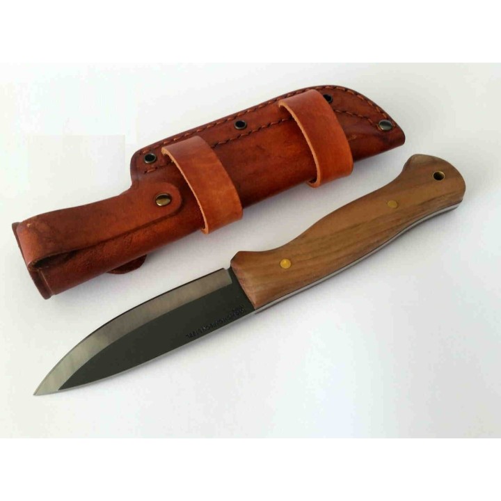 Couteau Bushcraft United Cutlery Bushmaster Explorer Lame Acier Carbone 1095 Etui Cuir UC3249 - Livraison Gratuite