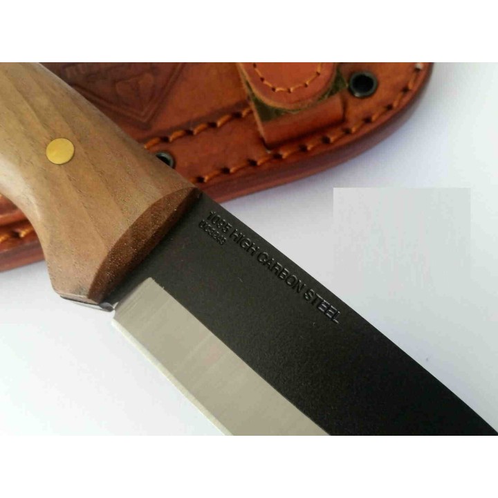 Couteau Bushcraft United Cutlery Bushmaster Explorer Lame Acier Carbone 1095 Etui Cuir UC3249 - Livraison Gratuite