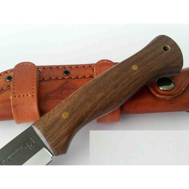 Couteau Bushcraft United Cutlery Bushmaster Explorer Lame Acier Carbone 1095 Etui Cuir UC3249 - Livraison Gratuite