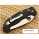 Couteau Spyderco Manix-2 XL Acier CPM-S30V Manche Black G-10 SPYDERCO Made In USA SC95GP2 - Livraison Gratuite