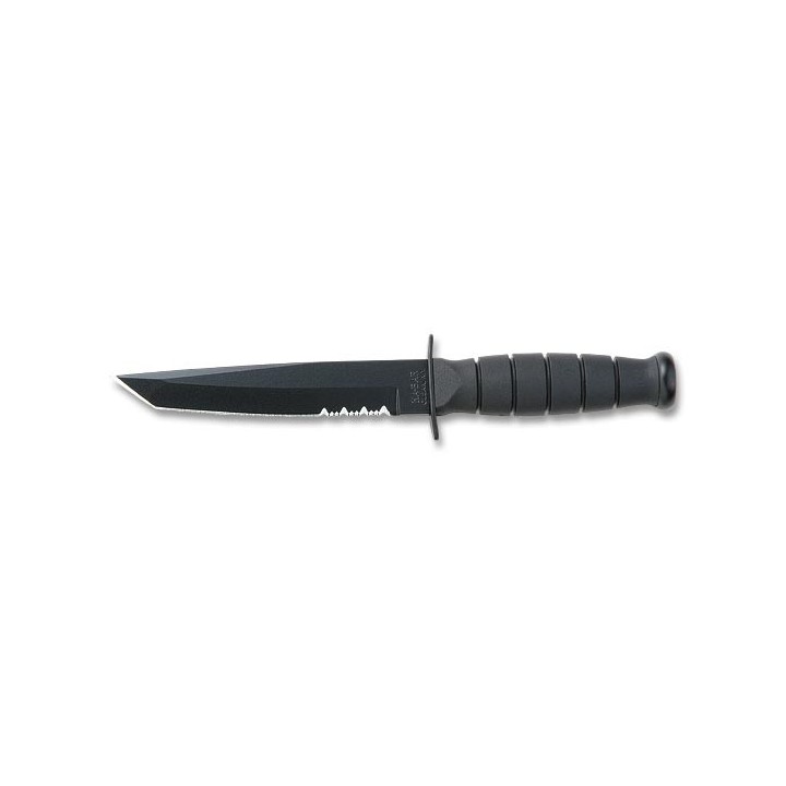 COUTEAU Short Ka-Bar Black Tanto SERRATED KA5055