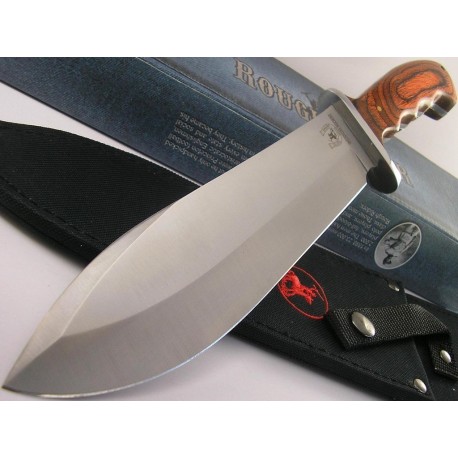 Couteau de Survie Kukri Bowie Rough Rider Bushcraft Acier 440 RR1022 - Livraison Gratuite 