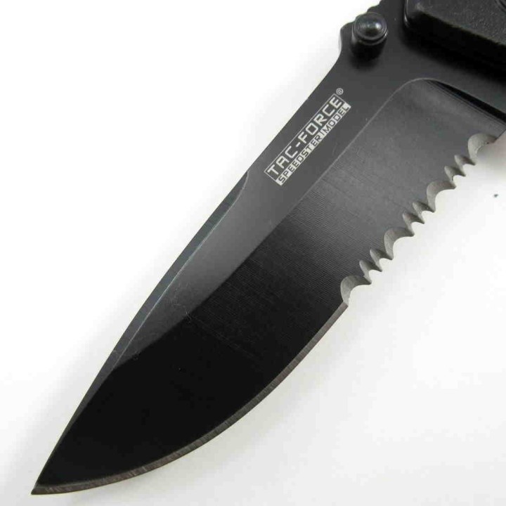 Couteau Tac Force EMT Rescue A/O Lame Acier 3Cr13 Manche brise vitres & cutter TF723EM - Livraison Gratuite