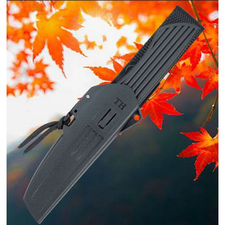 Couteau Fallkniven Taiga Hunter 2 Lame Laminated CoS Manche Thermorun Etui Plastique Made Sweden FNTH2Z - Livraison Gratuite