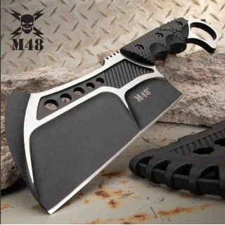 Couperet United Cutlery M48 Conflict Cleaver Lame Acier 2Cr13 Manche Nylon Etui Vortec UC3425 - Livraison Gratuite