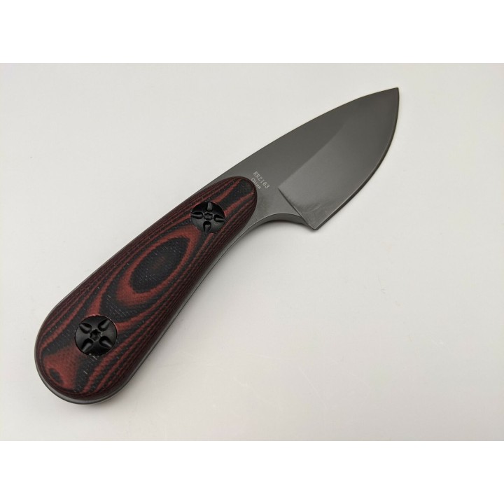 Couteau de Survie Rough Ryder Lame Acier 440 Manche G10 Etui Kydex RR2163 - Livraison Gratuite