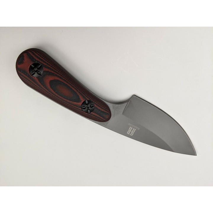 Couteau de Survie Rough Ryder Lame Acier 440 Manche G10 Etui Kydex RR2163 - Livraison Gratuite