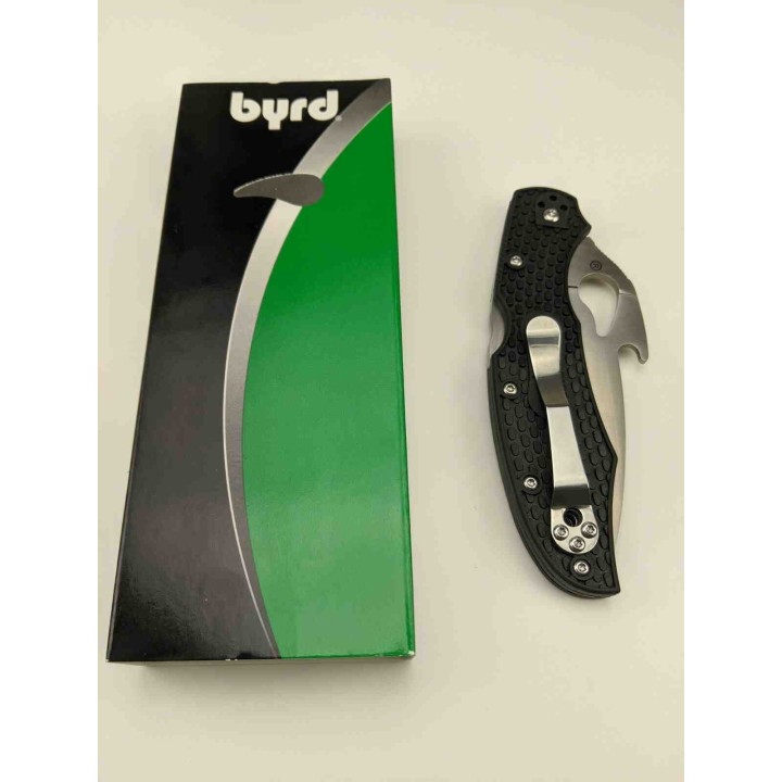 BY03PBK2W Couteau Syperco Cara Cara 2 Lame Acier 8Cr13MoV Manche FRN Lockback Clip - Livraison Gratuite