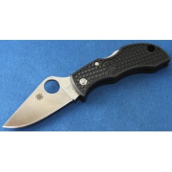 Spyderco Manbug Plain Acier VG-10 FRN Black Couteaux Spyderco Made In Japan SCMBKP - Livraison Gratuite