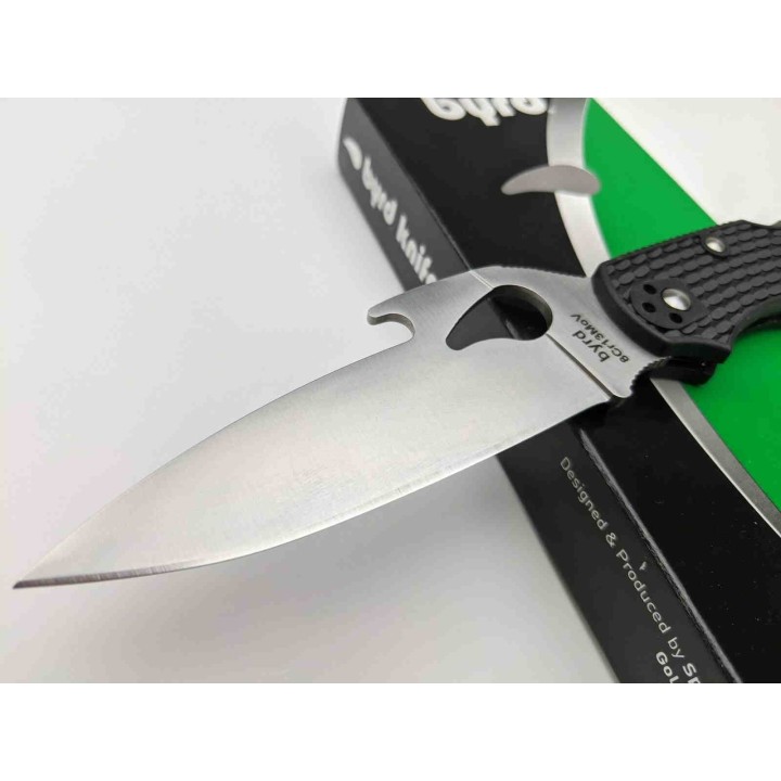 BY03PBK2W Couteau Syperco Cara Cara 2 Lame Acier 8Cr13MoV Manche FRN Lockback Clip - Livraison Gratuite