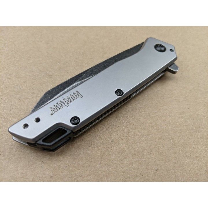 Couteau Kershaw Misdirect A/O Lame Acier 4Cr13 Manche Acier Framelock Clip KS1365 - Livraison Gratuite