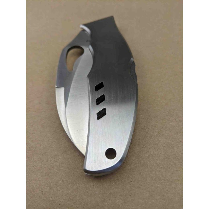 BY07P Couteau Syperco Byrd Crossbill Lockback Lame 8Cr13MoV Manche Acier - Livraison Gratuite
