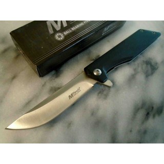 Couteau MTech Framelock Flag Lame Acier 3Cr13 Manche G10 Clip MT1160LF - Livraison Gratuite