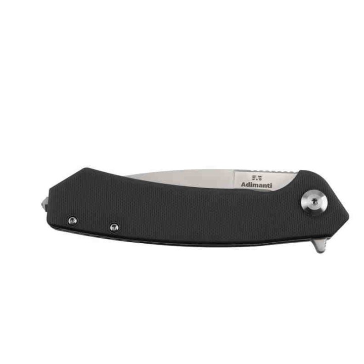Couteau Ganzo Adimanti Black Lame Acier D2 Manche G-10 Framelock Clip GASKBK - Livraison Gratuite