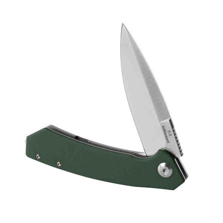 Couteau Ganzo Adimanti Green Lame Acier D2 Manche G-10 Framelock Clip GASKGB - Livraison Gratuite