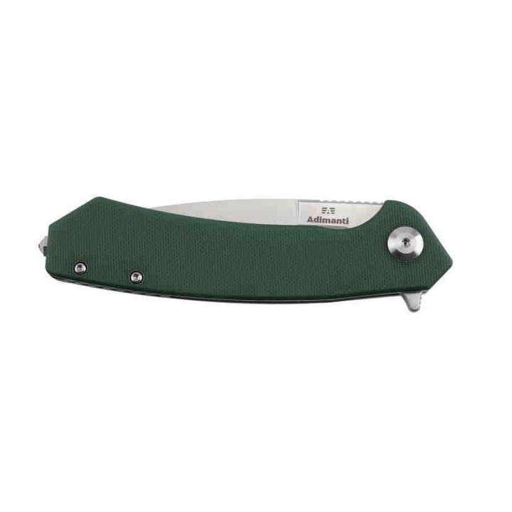 Couteau Ganzo Adimanti Green Lame Acier D2 Manche G-10 Framelock Clip GASKGB - Livraison Gratuite