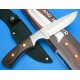 Lot de Couteaux - 3 Couteaux de Chasse Survie Rando Acier 440 Manche Bois CN210915 - Livraison Gratuite
