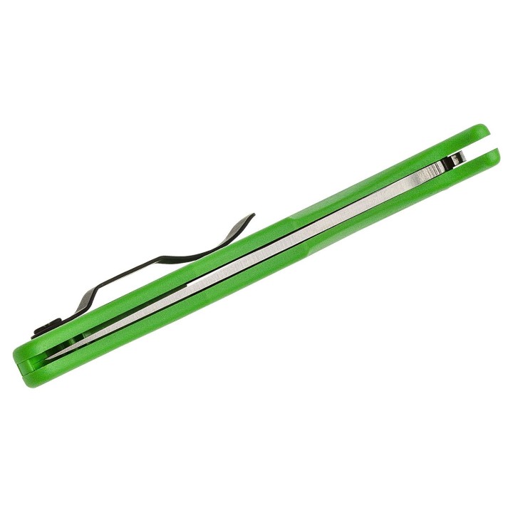 Couteau Spyderco Pacific Salt 2 Green Lame Acier LC200N Serr Manche FRN Lockback Japan SC91FSGR2 - Livraison Gratuite