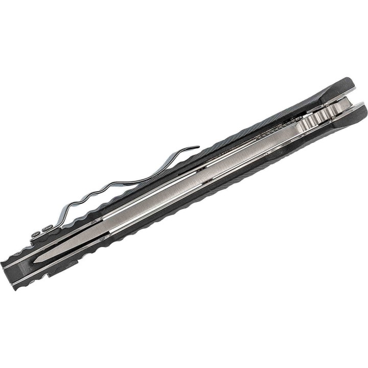 Couteau V Nives Deplorable Black Tanto Lame Acier AUS-8 Manche FRN Bearings Clip VNI15FRNPBK - Livraison Gratuite