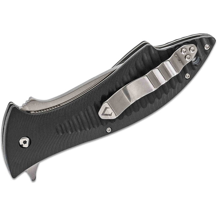 Couteau V Nives Deplorable Black Tanto Lame Acier AUS-8 Manche FRN Bearings Clip VNI15FRNPBK - Livraison Gratuite