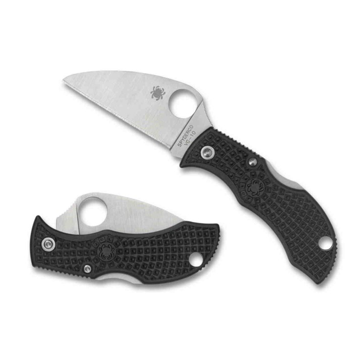 Couteau Spyderco Manbug Wharncliffe Manche FRN Lame Acier VG10 Lockback Japan SCMBKWP - Livraison Gratuite