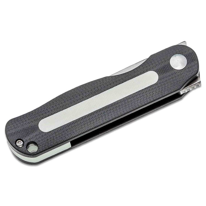Couteau Kizer Latt Vind Black/White Lame Acier N690 Manche G-10 IKBS Linerlock KIV3567N1 - Livraison Gratuite