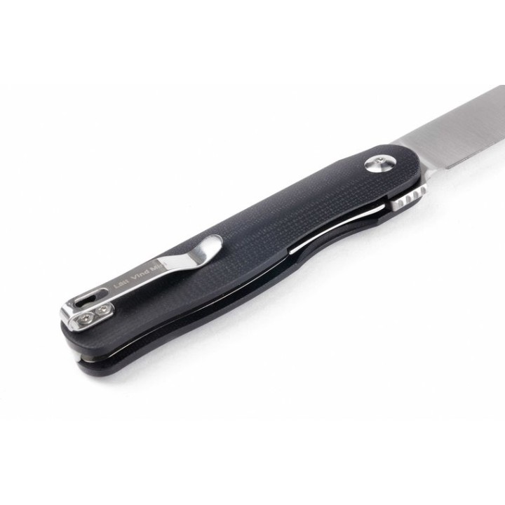 Couteau Kizer Latt Vind Black/White Lame Acier N690 Manche G-10 IKBS Linerlock KIV3567N1 - Livraison Gratuite