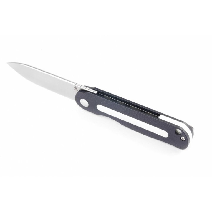 Couteau Kizer Latt Vind Black/White Lame Acier N690 Manche G-10 IKBS Linerlock KIV3567N1 - Livraison Gratuite