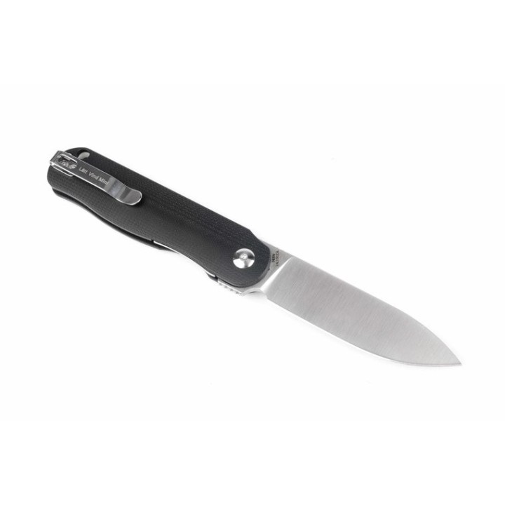 Couteau Kizer Latt Vind Black/White Lame Acier N690 Manche G-10 IKBS Linerlock KIV3567N1 - Livraison Gratuite