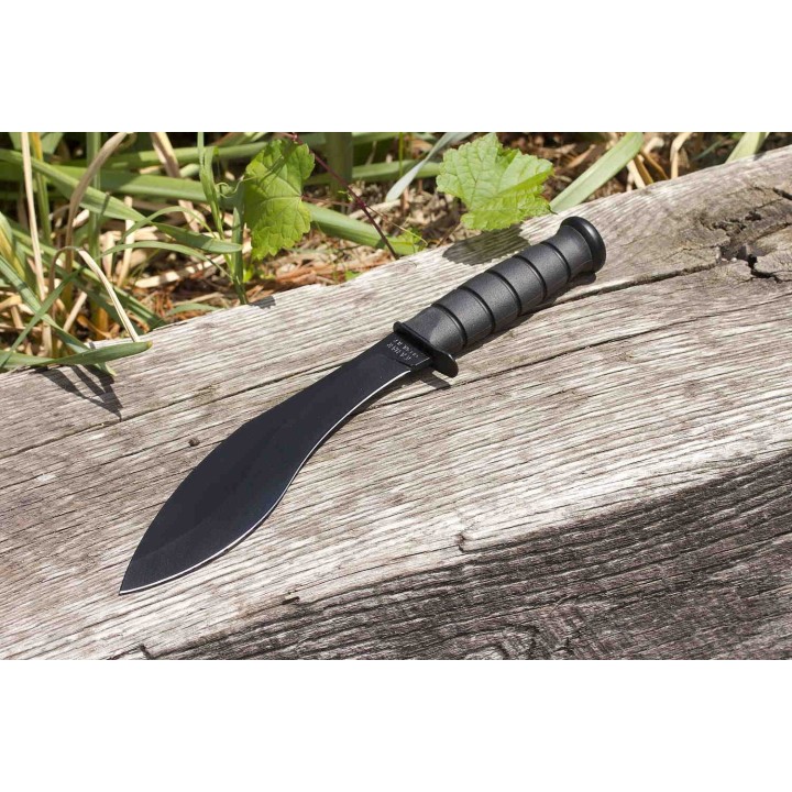 Couteau Kukri KaBar Combat Kukkri Acier Carbone 1095 Manche Kraton KA-BAR Made In USA KA1280 - Livraison Gratuite