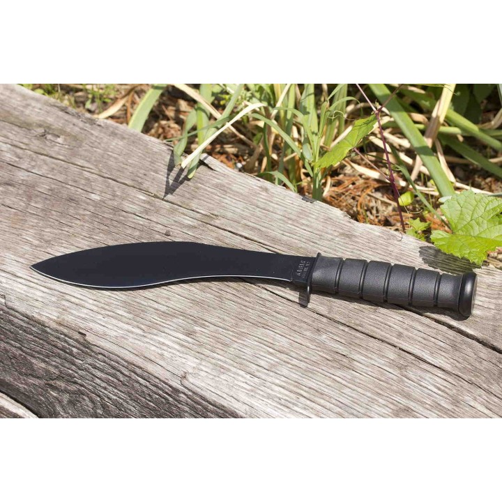 Couteau Kukri KaBar Combat Kukkri Acier Carbone 1095 Manche Kraton KA-BAR Made In USA KA1280 - Livraison Gratuite