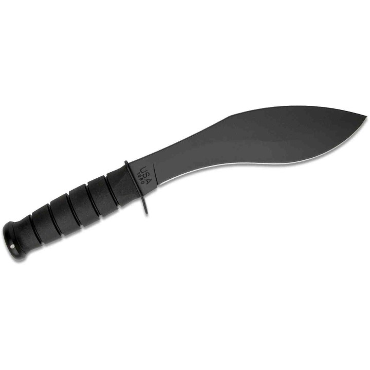 Couteau Kukri KaBar Combat Kukkri Acier Carbone 1095 Manche Kraton KA-BAR Made In USA KA1280 - Livraison Gratuite
