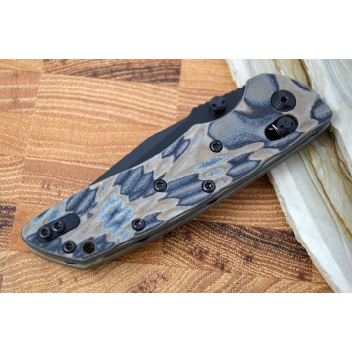 Couteau Hogue Deka ABLE Lock Camo Lame Acier CPM-20CV Manche G10 Clip Made USA HO24277 - Livraison Gratuite