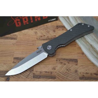 SG20007 Southern Grind Bad Monkey Emerson 14C28N Satin Blade CFiber Handle - Livraison Gratuite