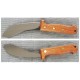 Couteau de Survie Svord Curved Skinner Carbone 1095 Manche Bois bushcraft Made In New Zeland SVCS - Livraison Gratuite