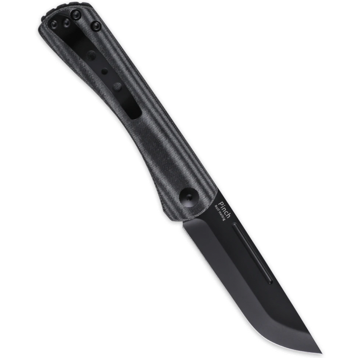 Couteau Kizer Pinch Non-Locking Lame Acier N690 Manche Black Micarta Clip KIV3009N4 - Livraison Gratuite