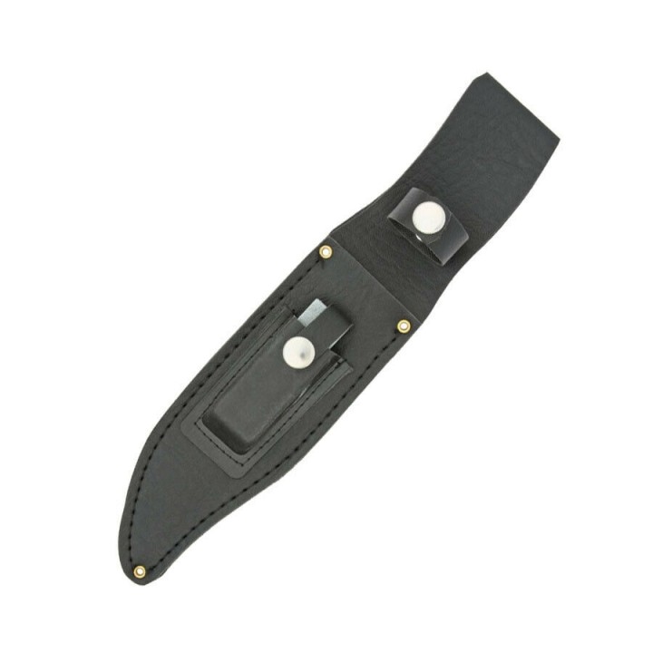 CN210681BK LOT DE 3 Couteau de Survie Lame Acier Inox Kit de Survie Etui avec pierre à affuter - Livraison Gratuite