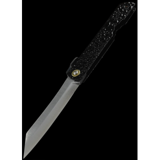 HIGO27 Couteau Higonokami Mizushibuki Splash Blue Paper Manche Métal Gouttes d'Eau Made In Japan - Livraison Gratuite