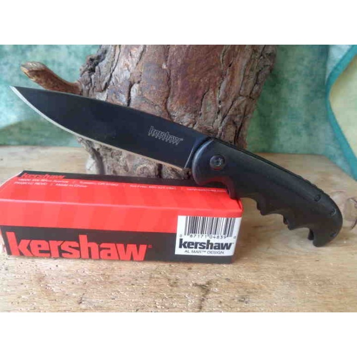 Couteau Kershaw Al Mar AM-5 A/O Lame Acier 8Cr13MoV Manche G-10 Framelock KS2340 - Livraison Gratuite